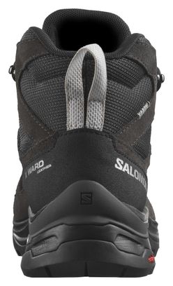 Chaussures de Randonnée Femme Salomon X Ward Leather Mid Gore-Tex Noir