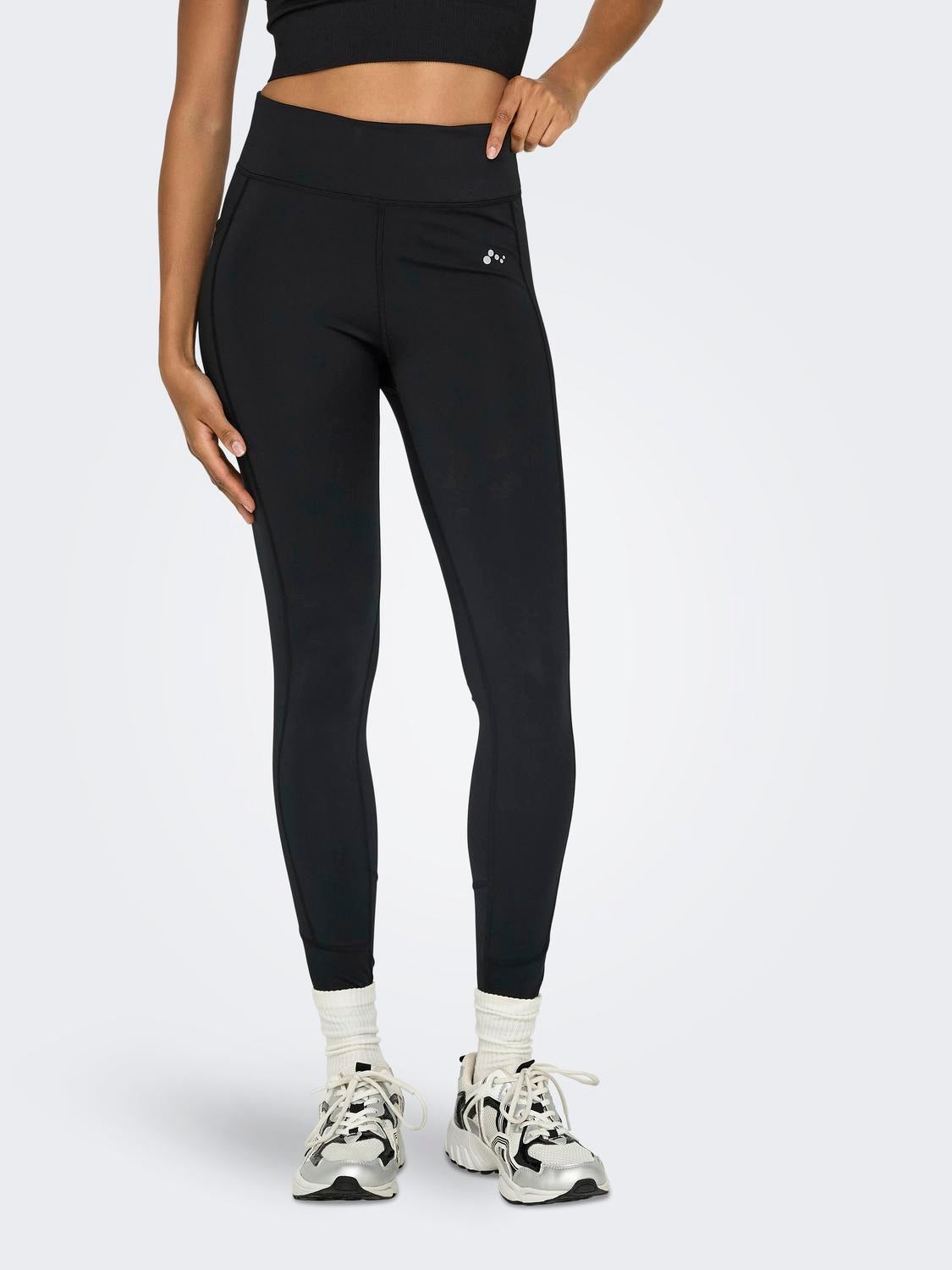 ONPMILA-2 Hohe Taille Enger Schnitt Sportleggings Black