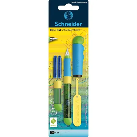 Schneider Füllhalter Base Kid, Feder A, farblich sortiert
