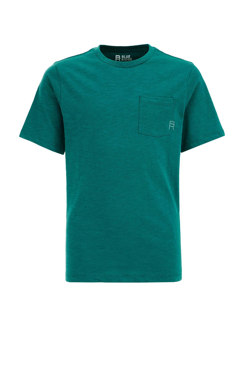 WE Fashion T-shirt donkergroen