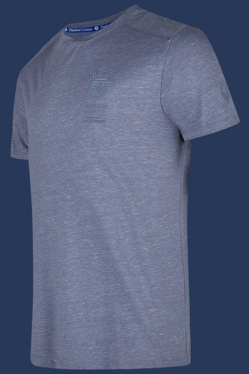 T-Shirt Men OTMSR LuNitCTec, Greybluemelange