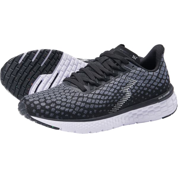 Chaussure running 361 FIERCE 2 W BLACK/EBONY