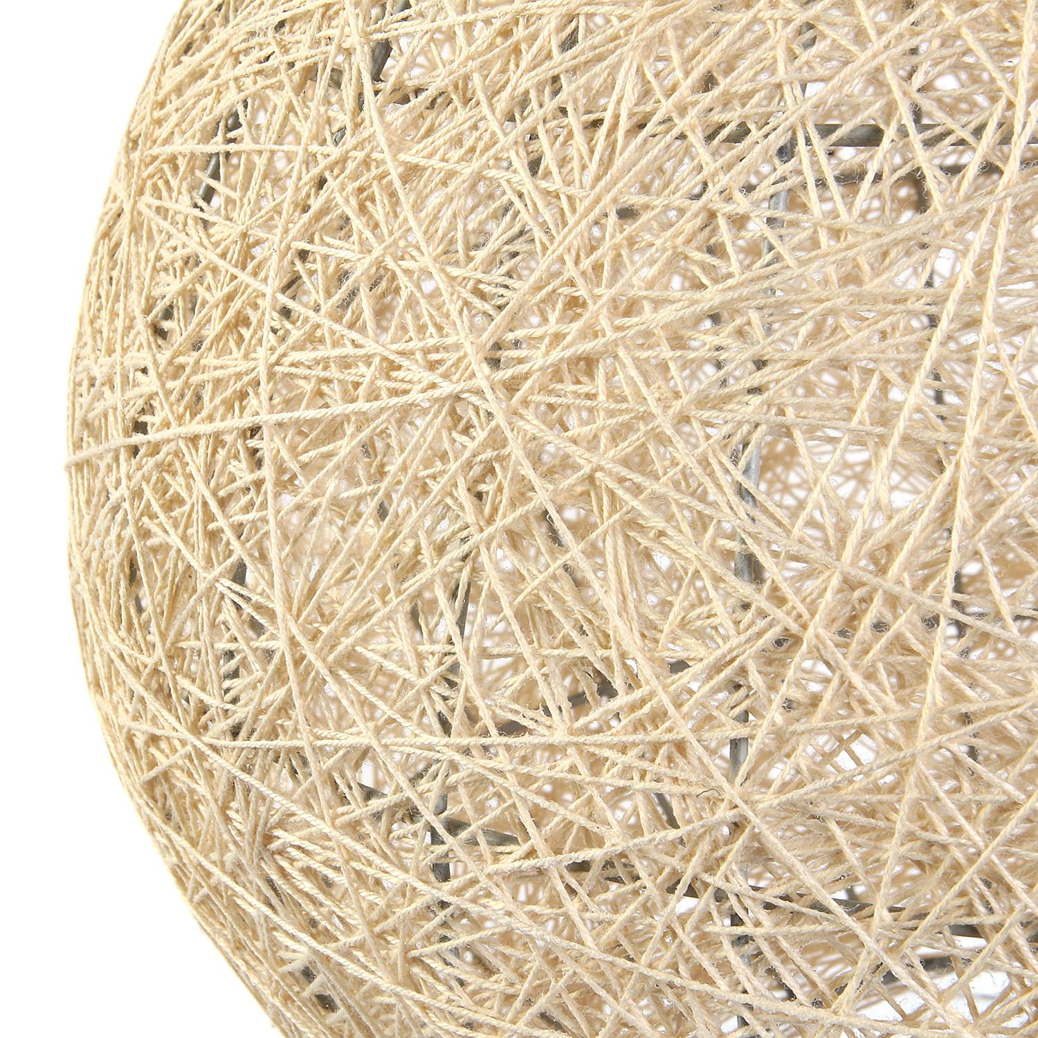 SUSPENSION INTERIEUR BEIGE 30CM