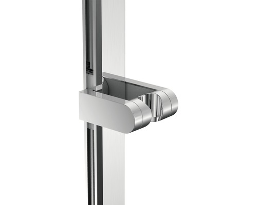 AVITAL TULOMA doucheset, chroom/zwarte rail, 80 cm douchestang