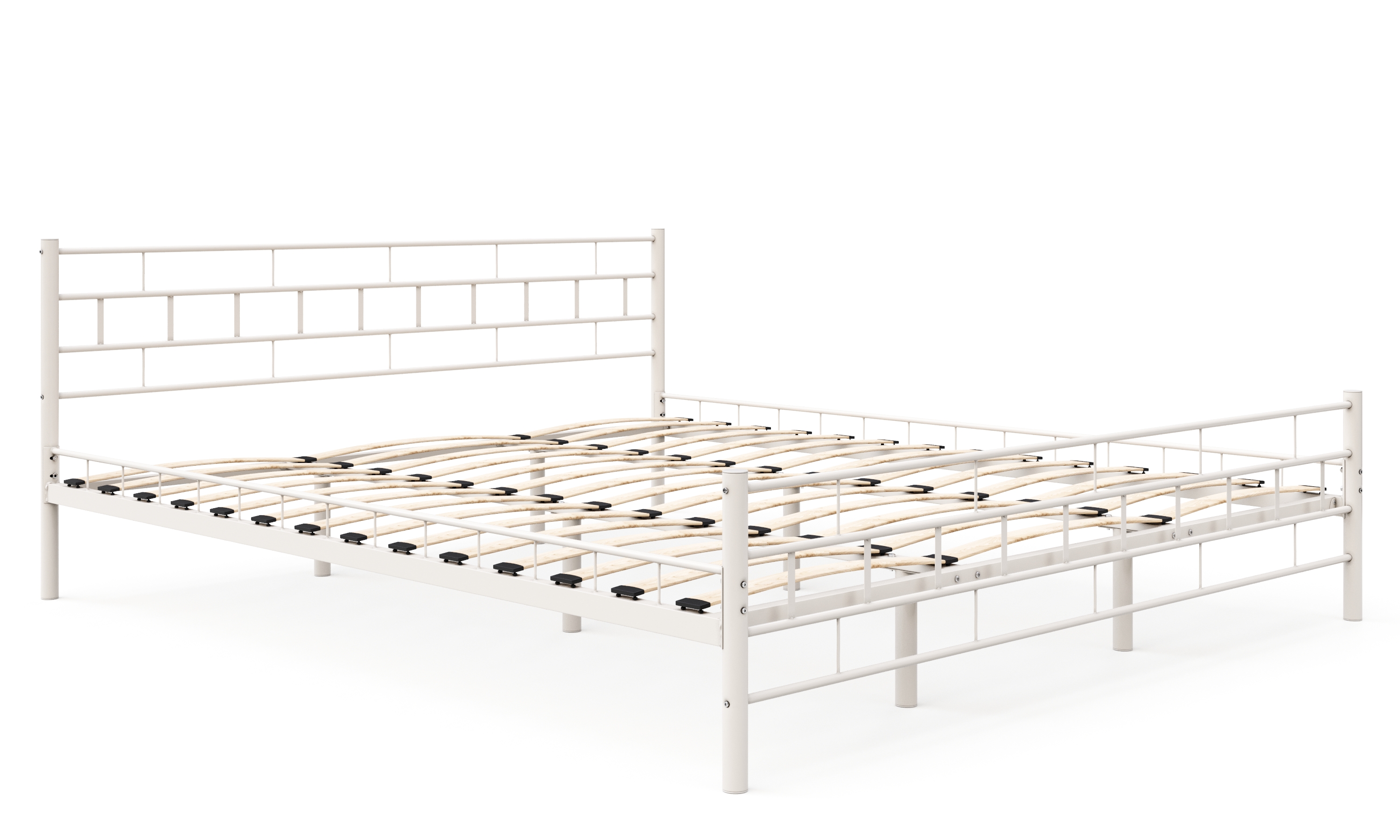 Metallbett CIEL 180 x 200 cm weiss