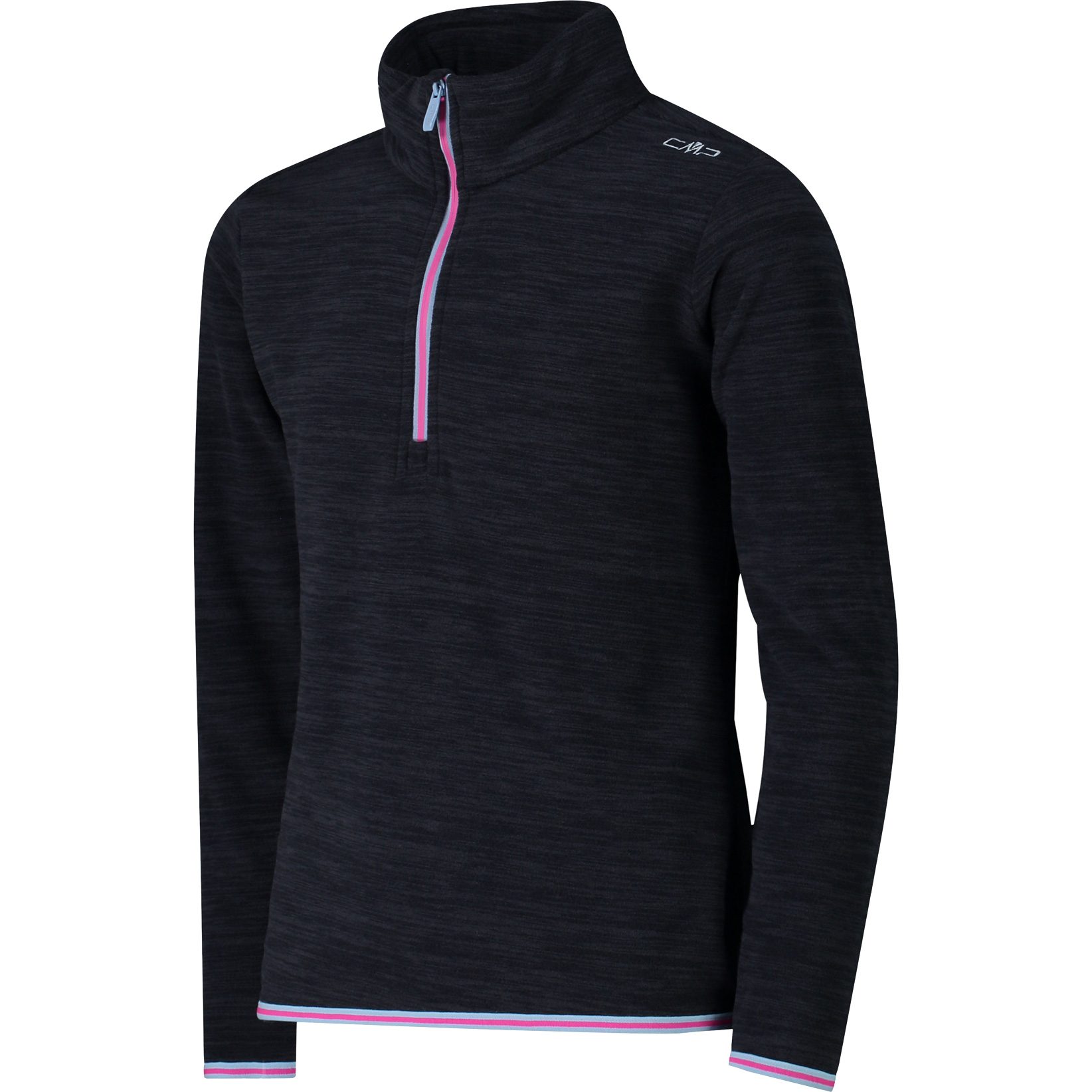 CMP Fleece Pullover Kinder antracite melange