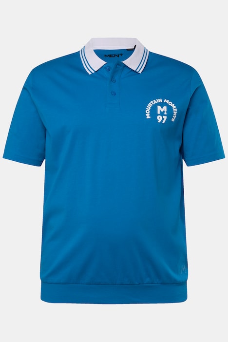 Men+ Poloshirt Bauchfit, Halbarm, Polokragen, bis 8 XL