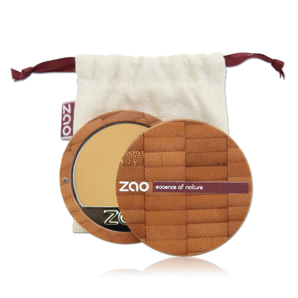 Zao Fond de teint compact bio - 729 - Très clair ivoire rosé 6gr