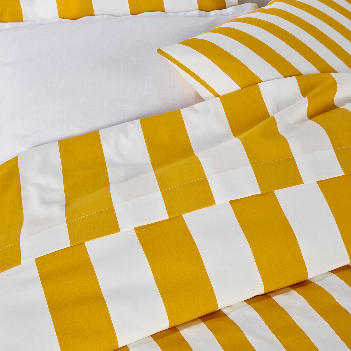 LA REDOUTE INTERIEURS<br>Plat laken em katoen, Hendaye