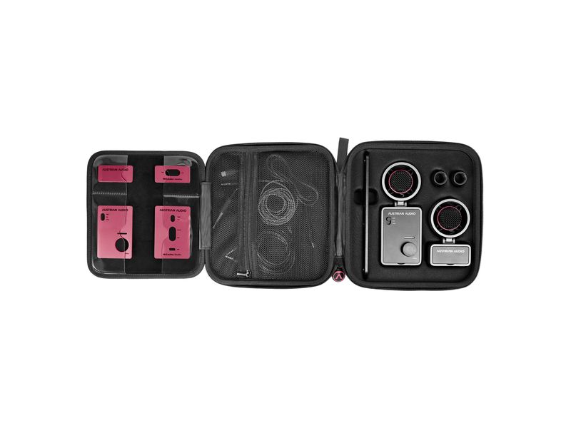 Austrian Audio Mikrofon MiCreator System Set Tragbares All-in-One Stereo-Aufnahmeset