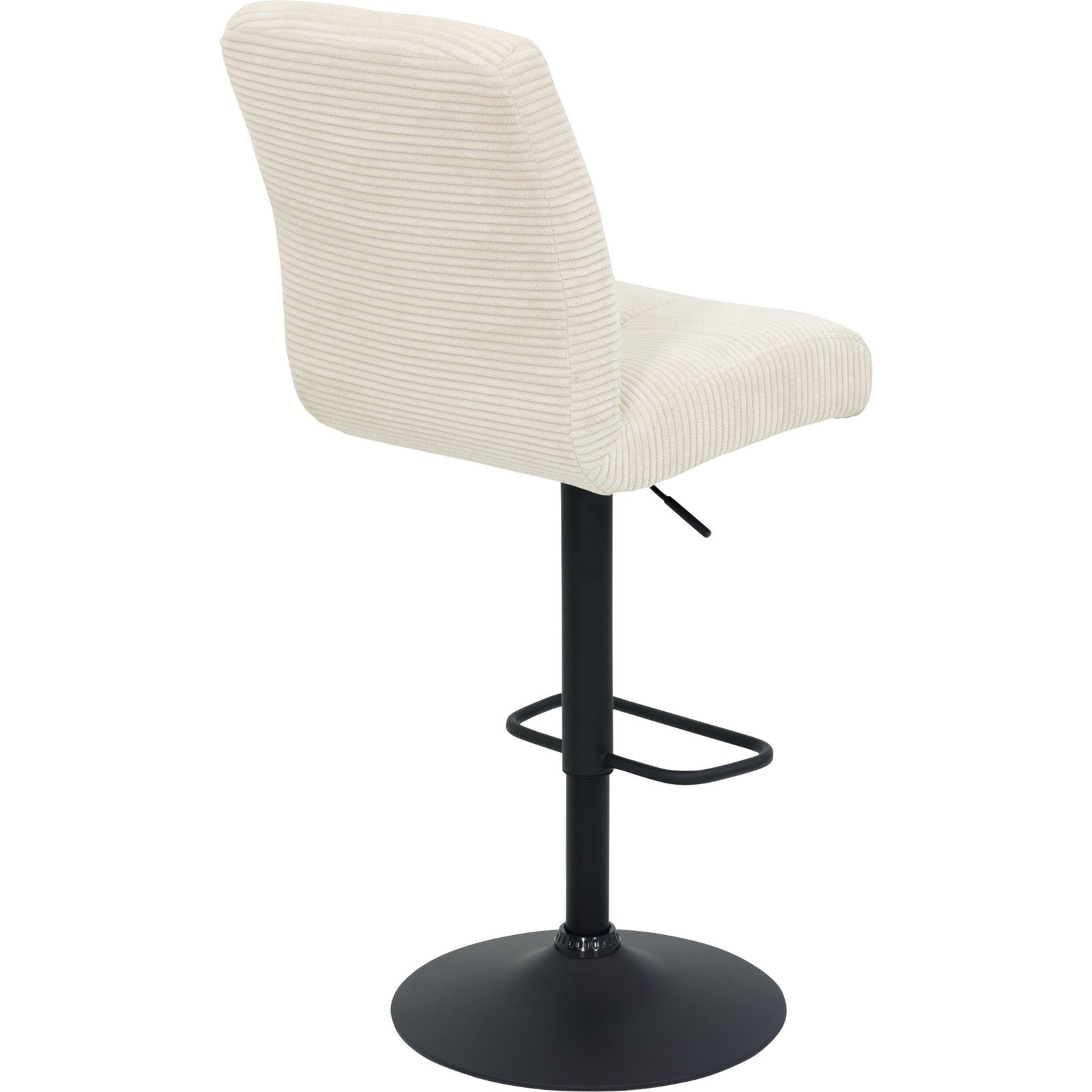 Barhocker Leni Breitcordstoff creme