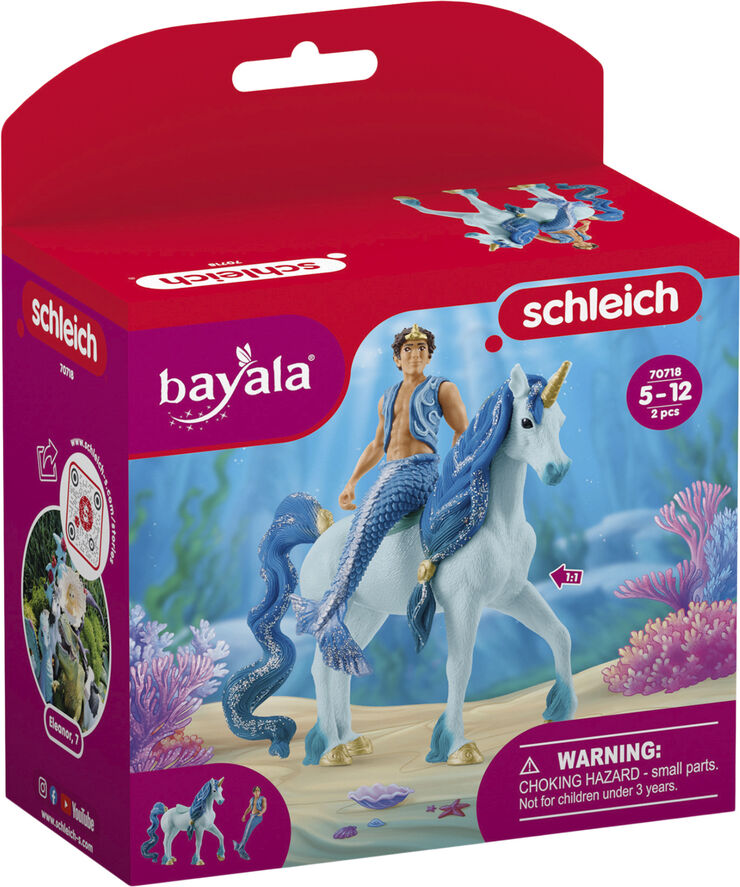 Schleich Sch Aryon on Unicorn