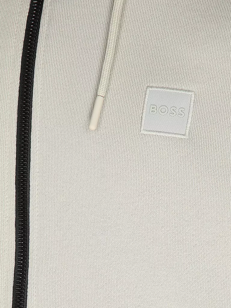 BOSS Sweatjacke ZETALKY beige