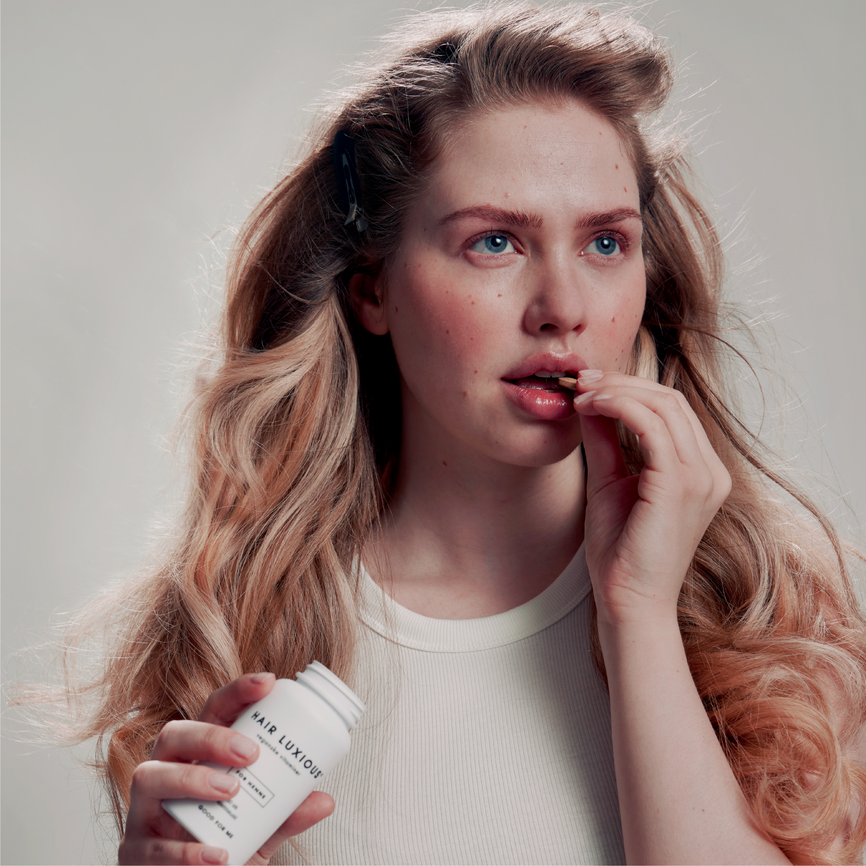Hair Luxious vegansk kosttilskudd - for henne 60 stk