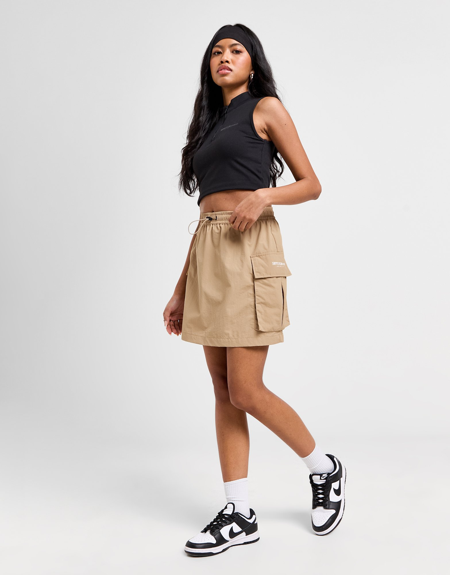 Supply & Demand Mini Jupe Cargo Femme