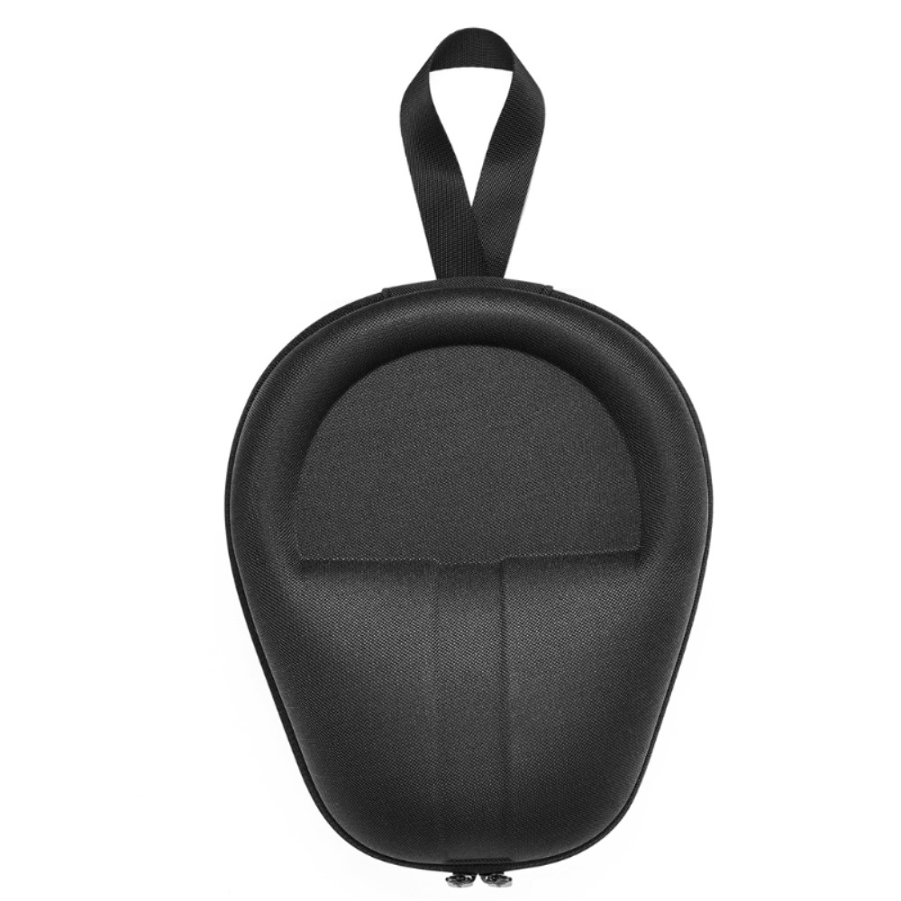 (212x176x97mm) AirPods Max EVA Kunststoff Schutztasche Hartschale mit Tragegriff - Schwarz