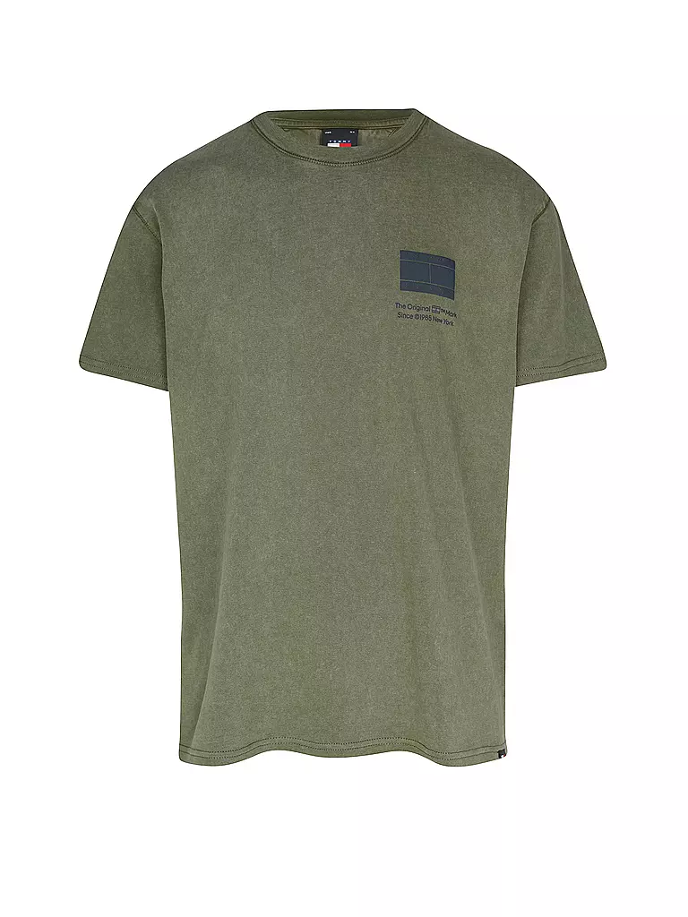TOMMY JEANS T-Shirt  olive
