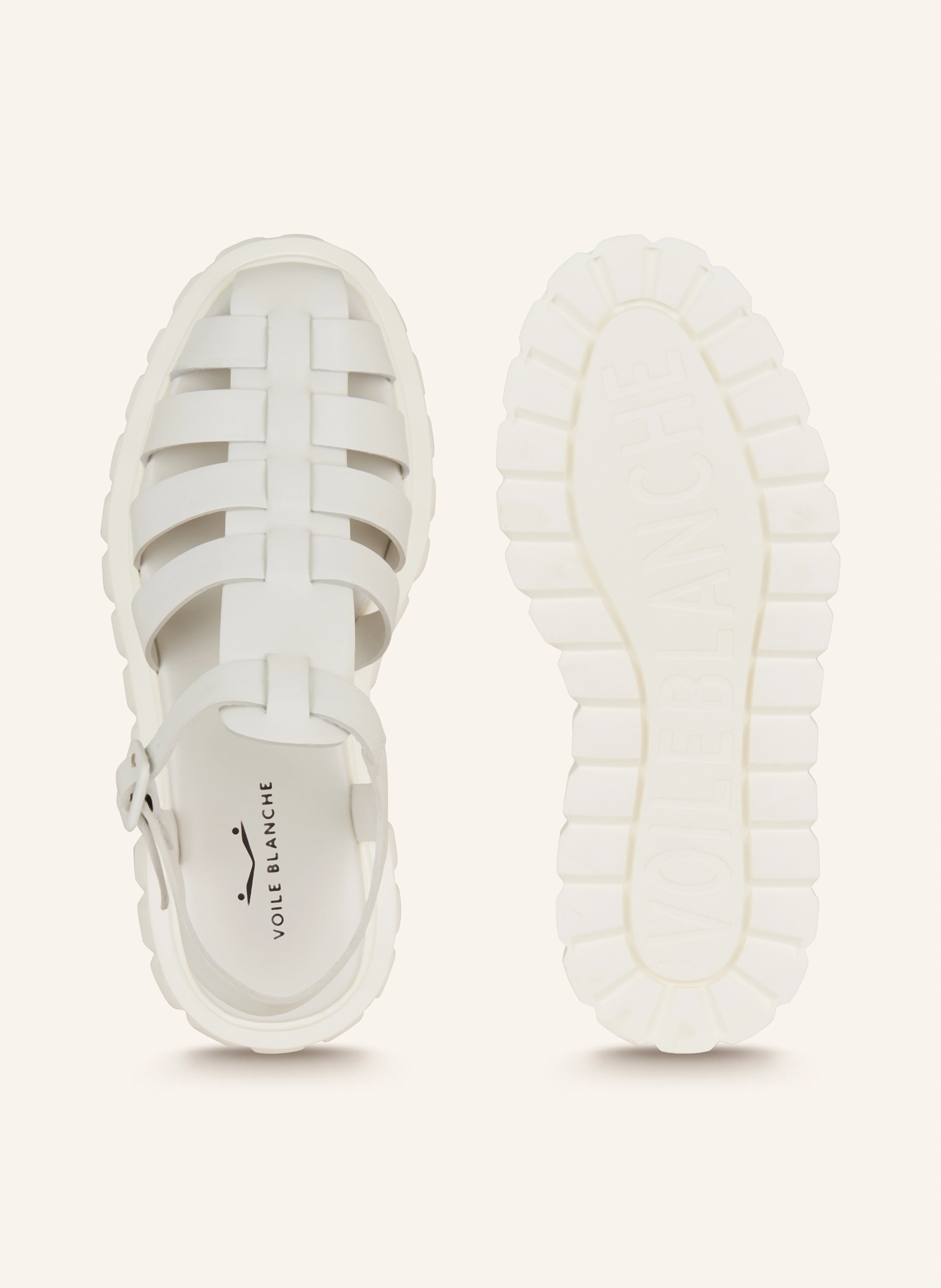 VOILE BLANCHE Plateau-Sandalen GRENELLE