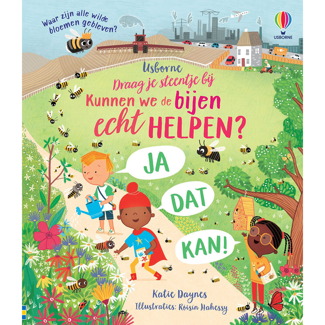 Usborne kunnen we de bijen echt helpen?