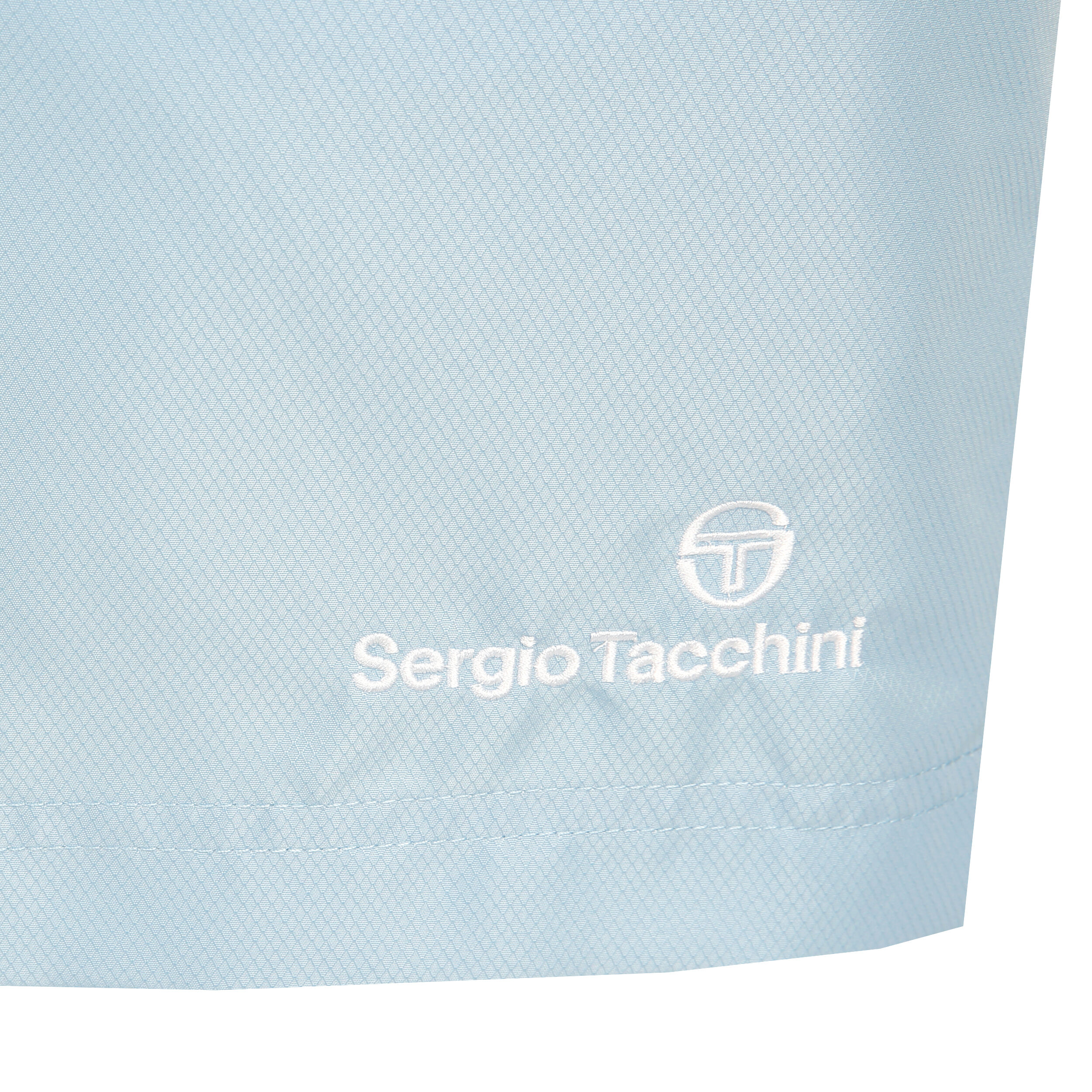 Sergio Tacchini Rob 21 Shorts Hommes - Bleu Clair , Blanc
