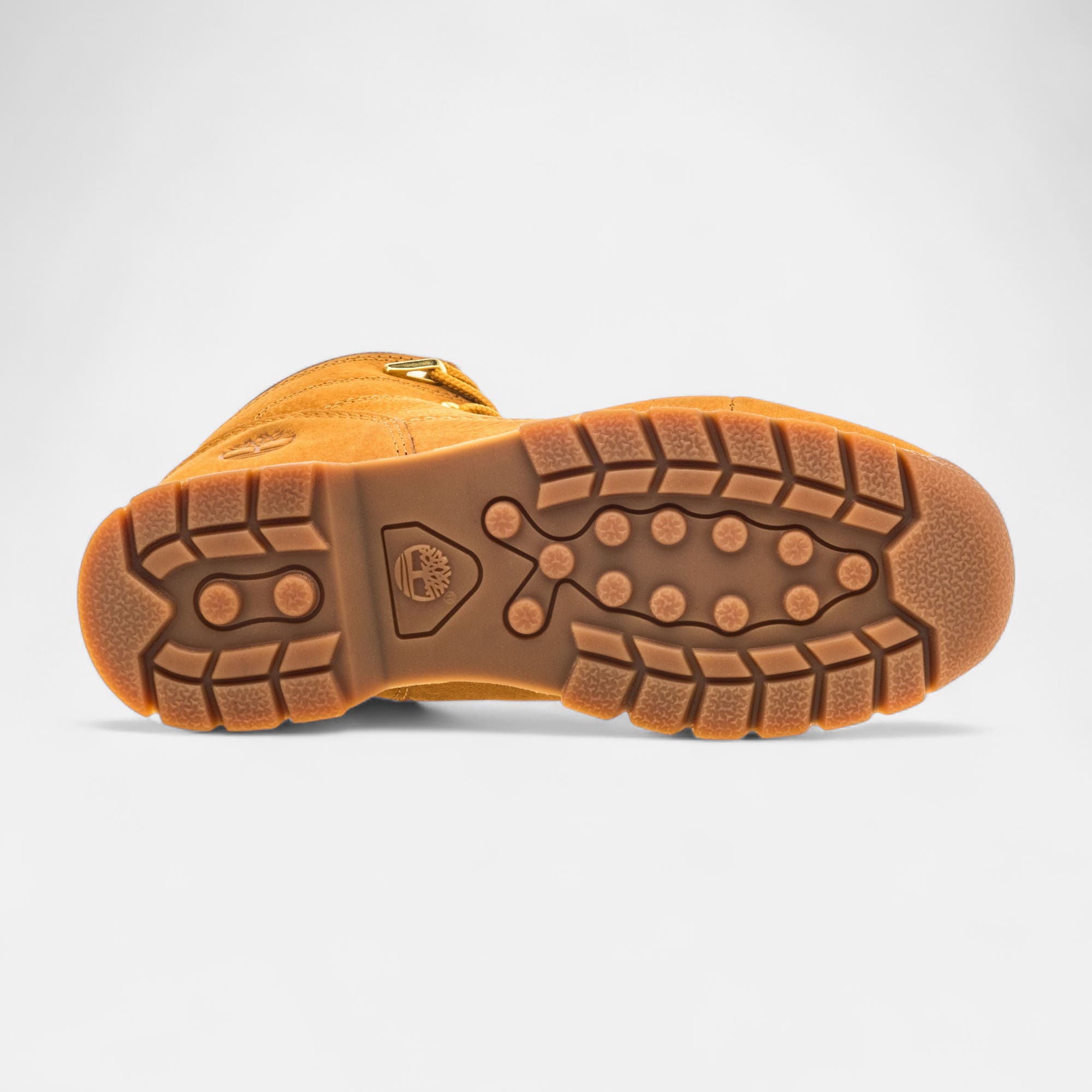 Boots Garçon en cuir jaune