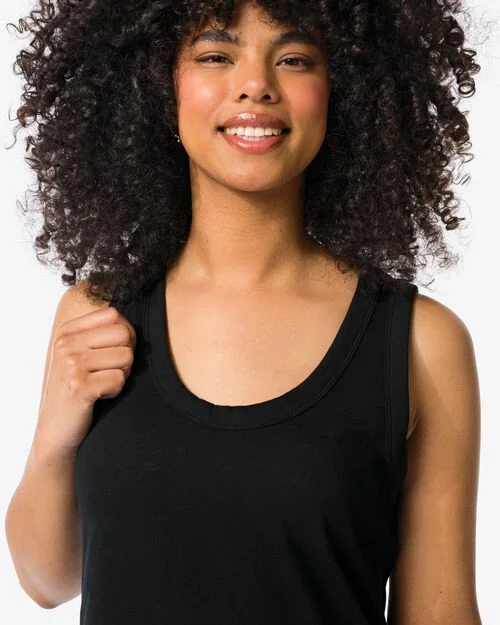robe débardeur femme Nadia noir