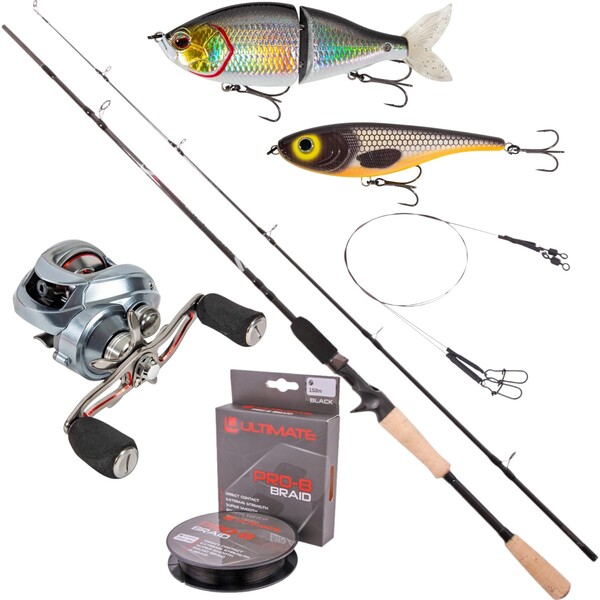 Ultimate Vital Baitcasting Hengelset