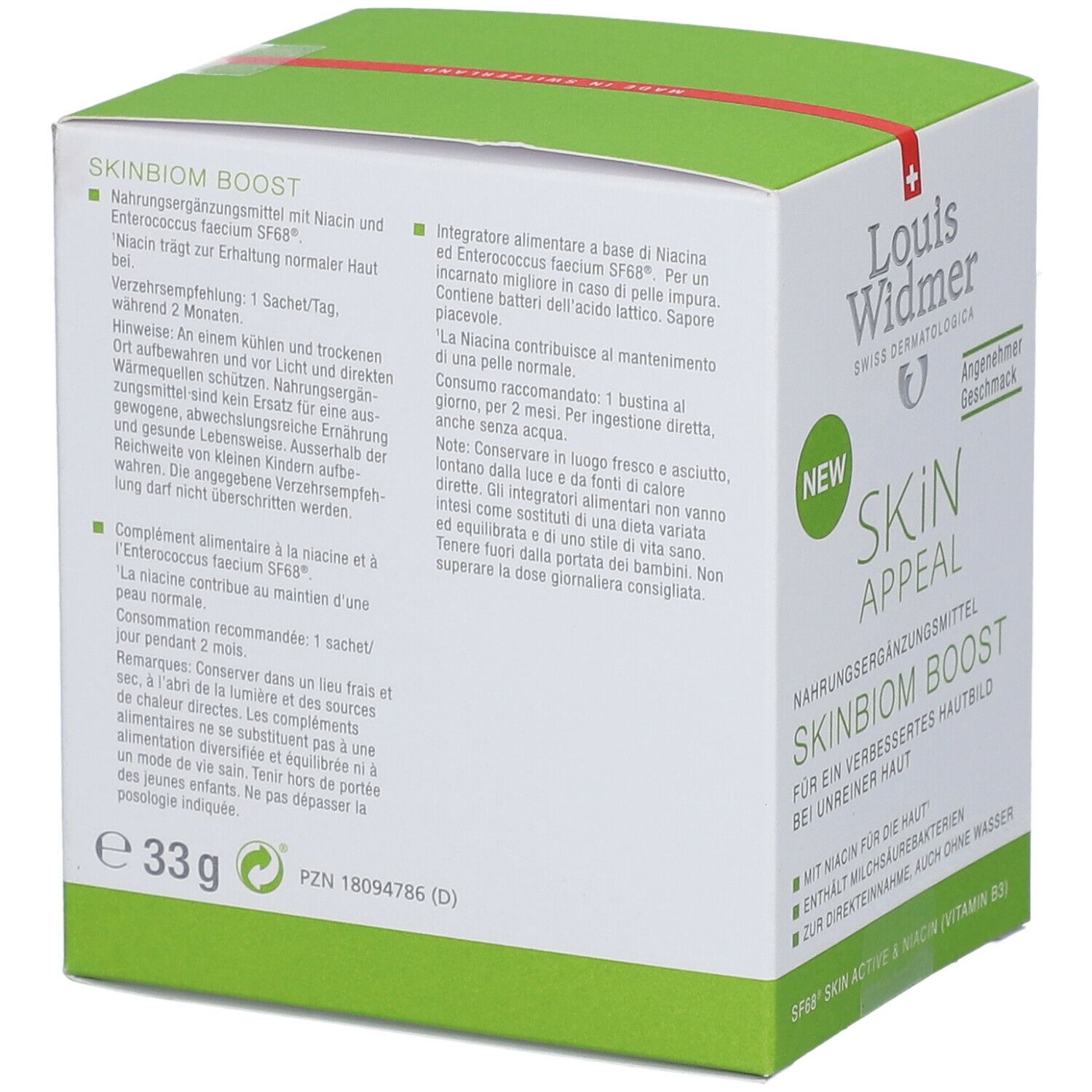 Louis Widmer Skinbiom Boost