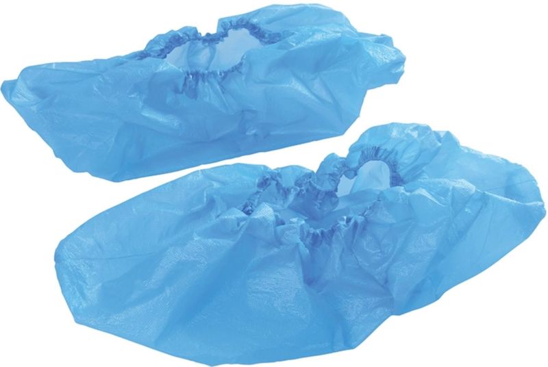 Silverline Wegwerp Overschoenen - Blauw - 100 Stuks - Hygiënisch