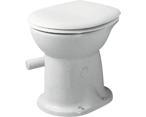 DURAVIT droogtoilet, wit, vrijstaand, voor klepsluiting, zonder toiletzitting 018001 00