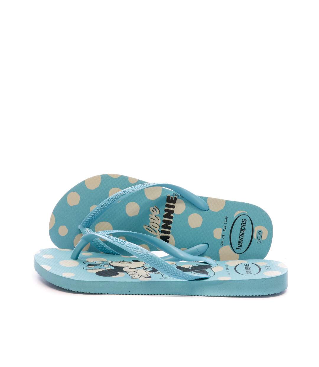 Tongs Bleu Femme Havaianas Slim Disney