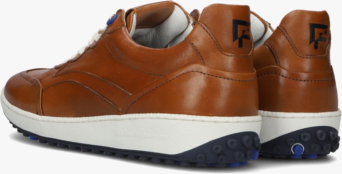 FLORIS VAN BOMMEL cognac floris van bommel lage sneakers sfm-10192