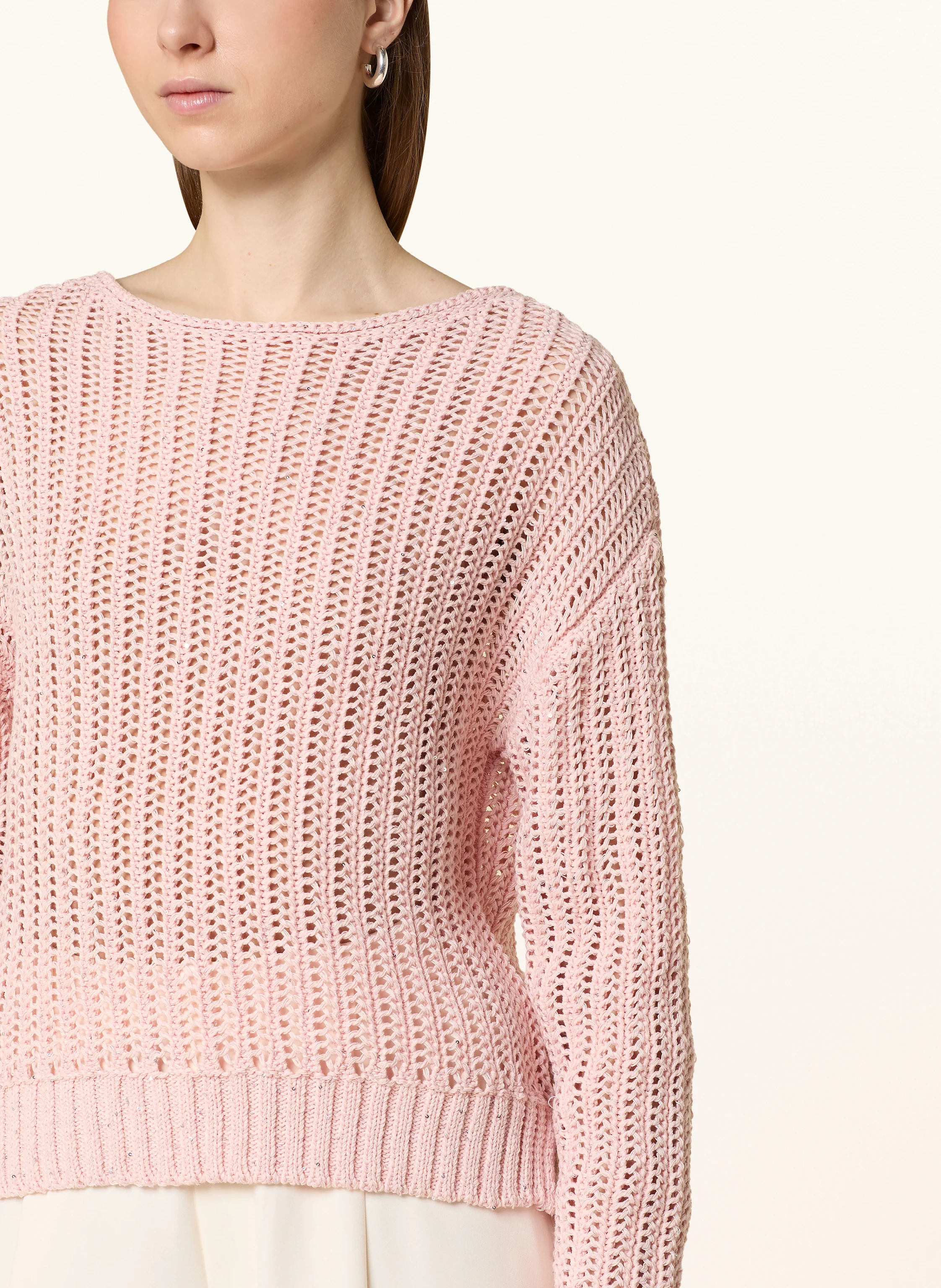 darling harbour Pullover mit Pailletten