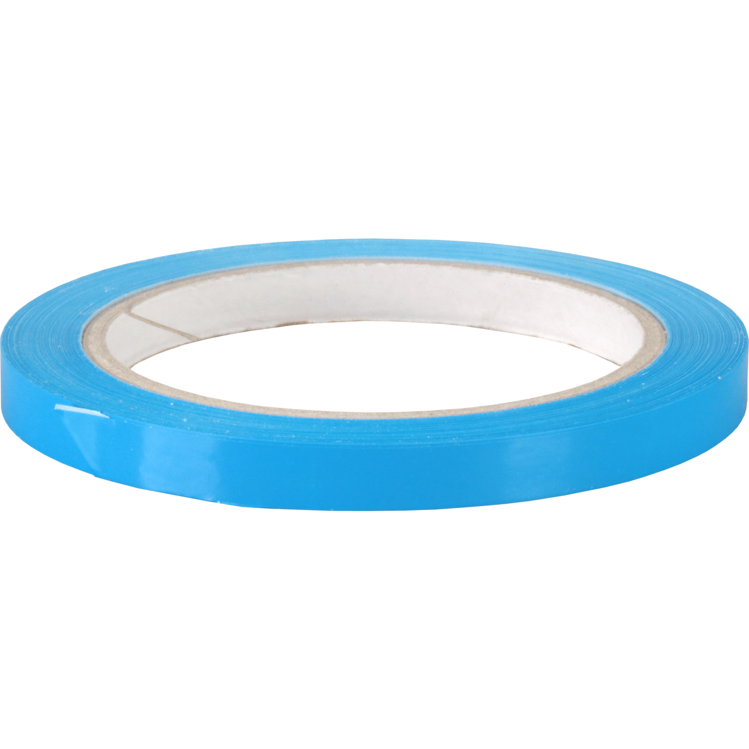 Zakkensluiter, PVC, 9mm, 66m, blauw