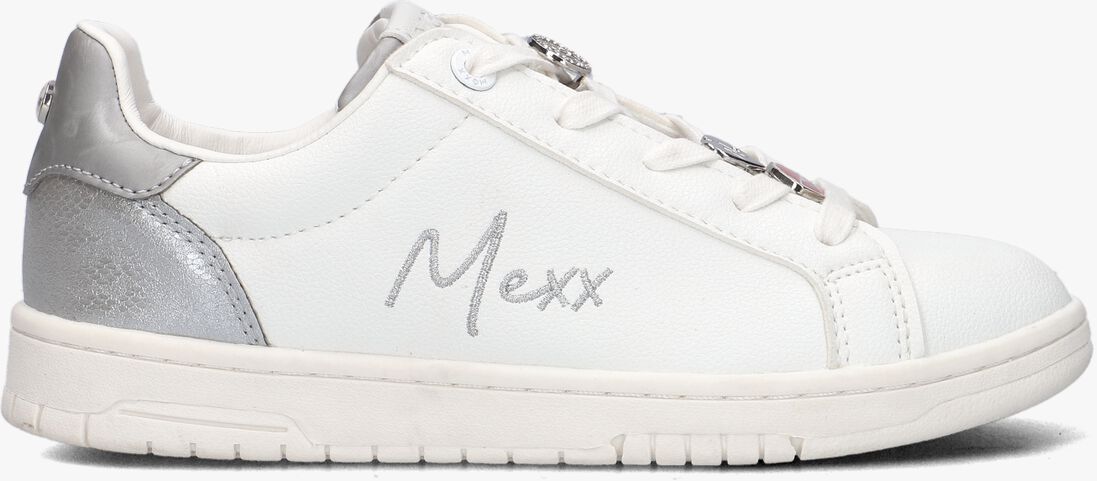 MEXX witte mexx lage sneakers golde