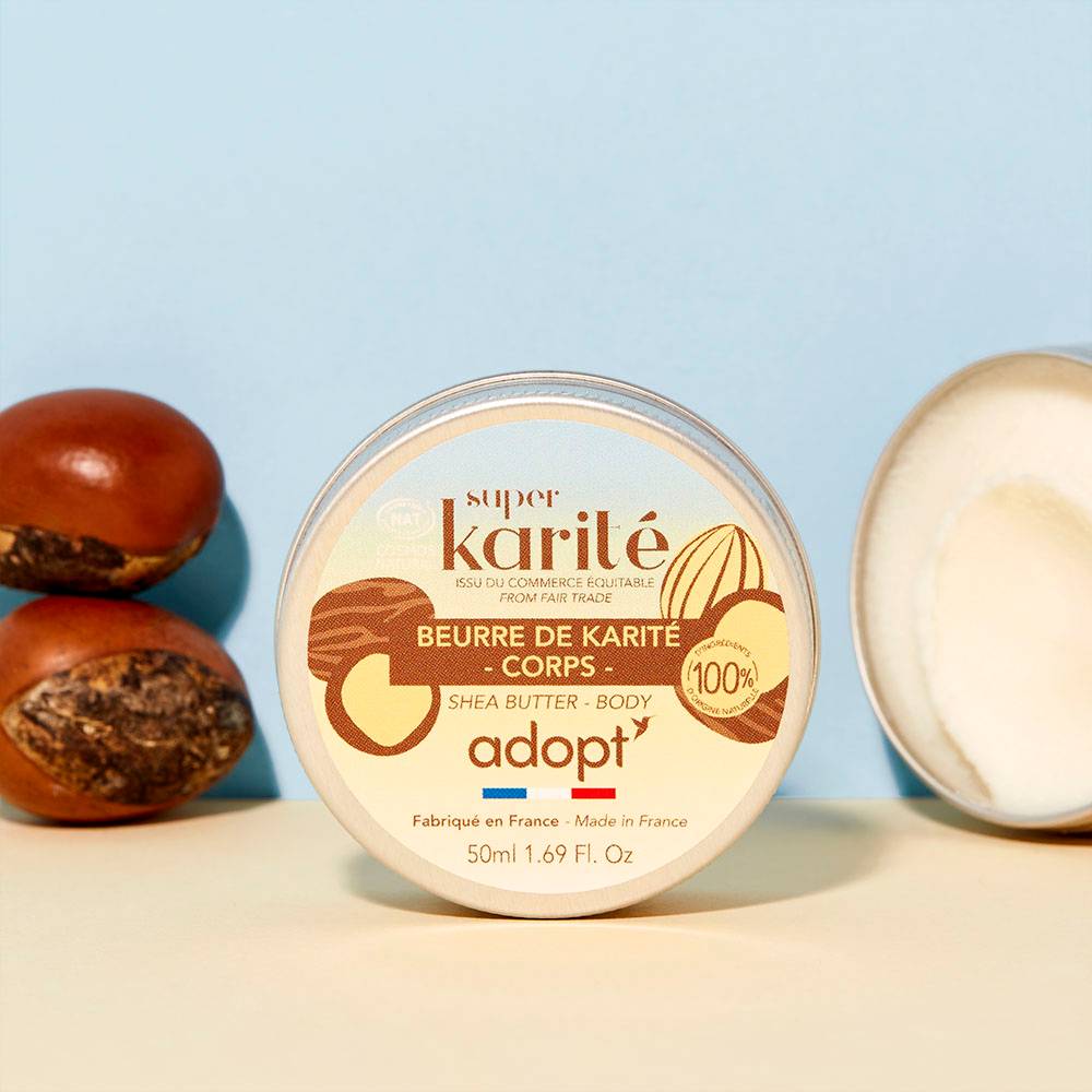 Super karité - Beurre de karité corps 50ml