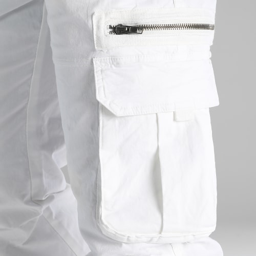 Pantalon Cargo 0260 Blanc