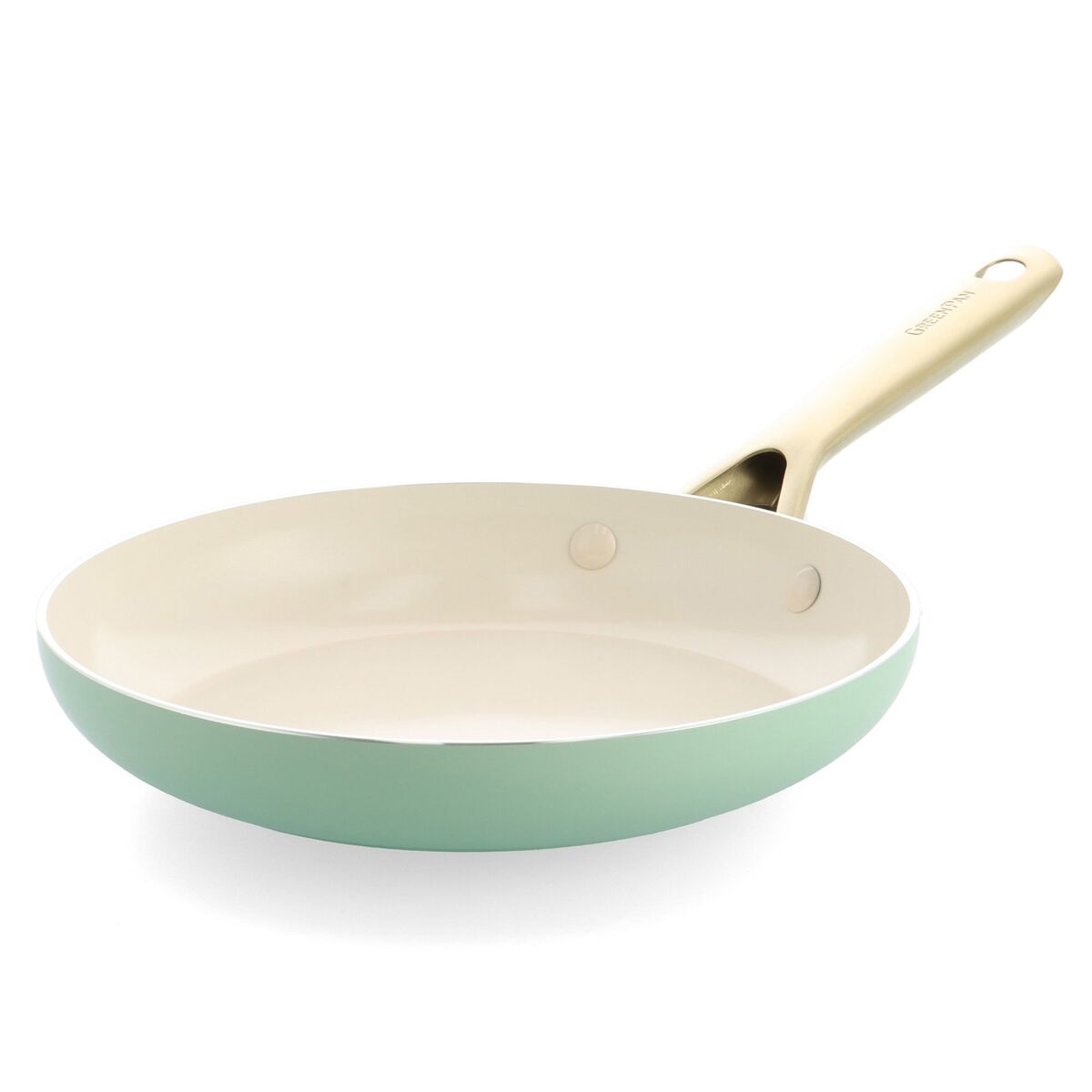Shades stekepannesett 3 deler, taupe/pastel green/moroccan green