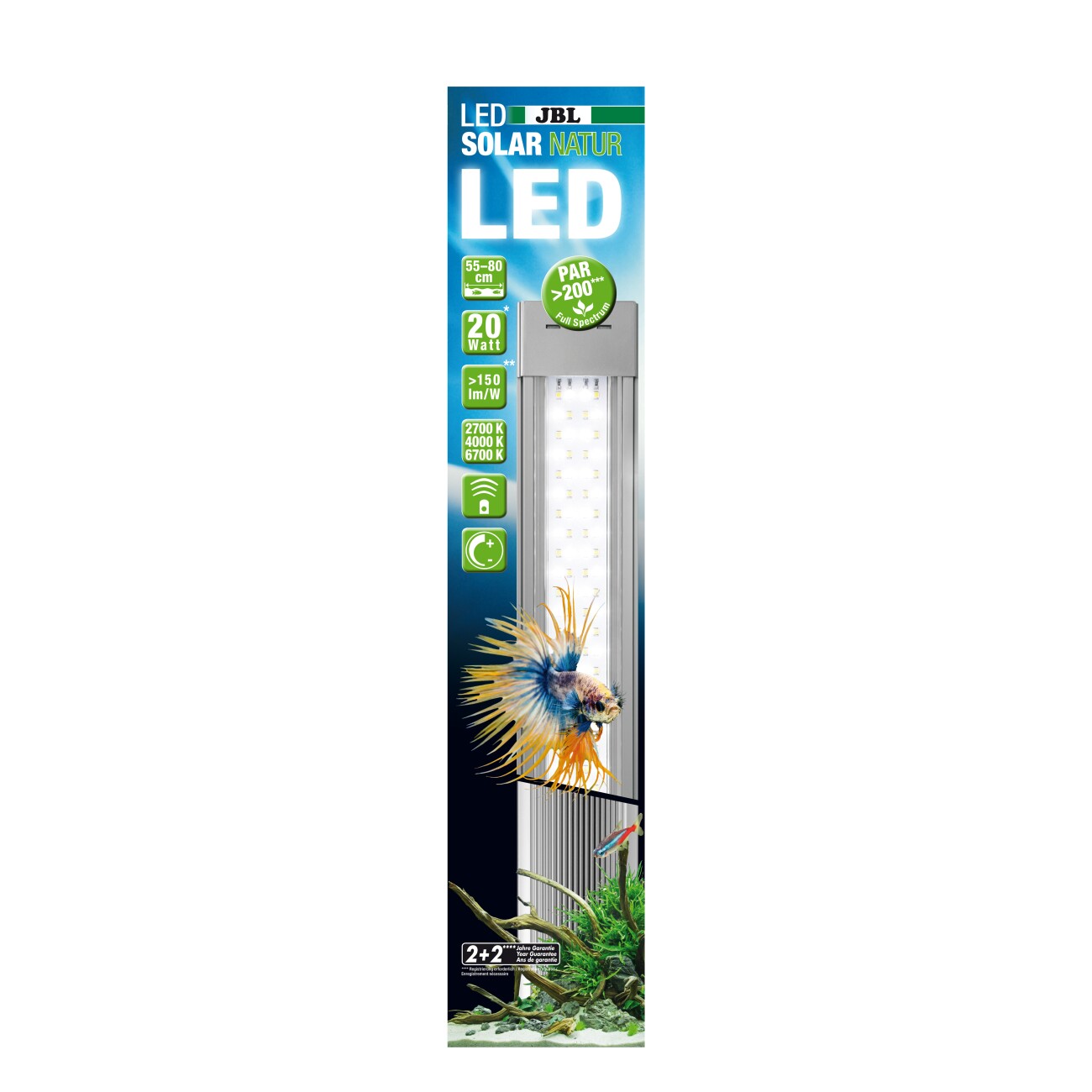 JBL LED Solar Natur 20W, 549/590mm (Gen 2)