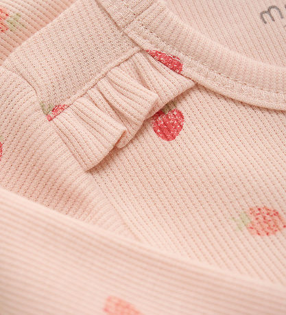 Minymo Body l/æ - AOP - Rib - Spanish Villa