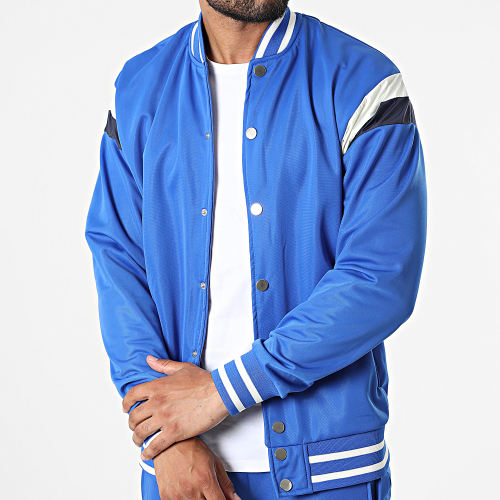 Ensemble Veste Et Pantalon Jogging Bleu Roi