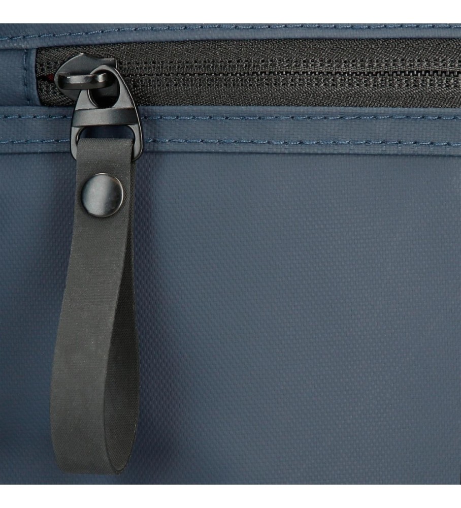 Pepe Jeans Mochila porta ordenador Hoxton dos compartimentos marino