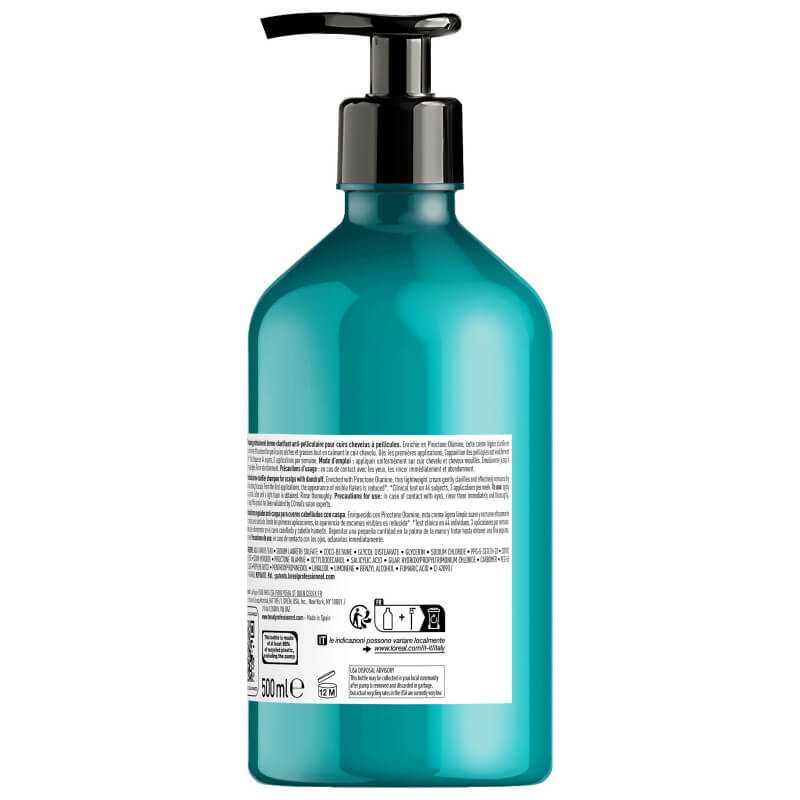 Shampooing clarifiant antipelliculaire Scalp Advanced L'Oréal Professionnel 500ML