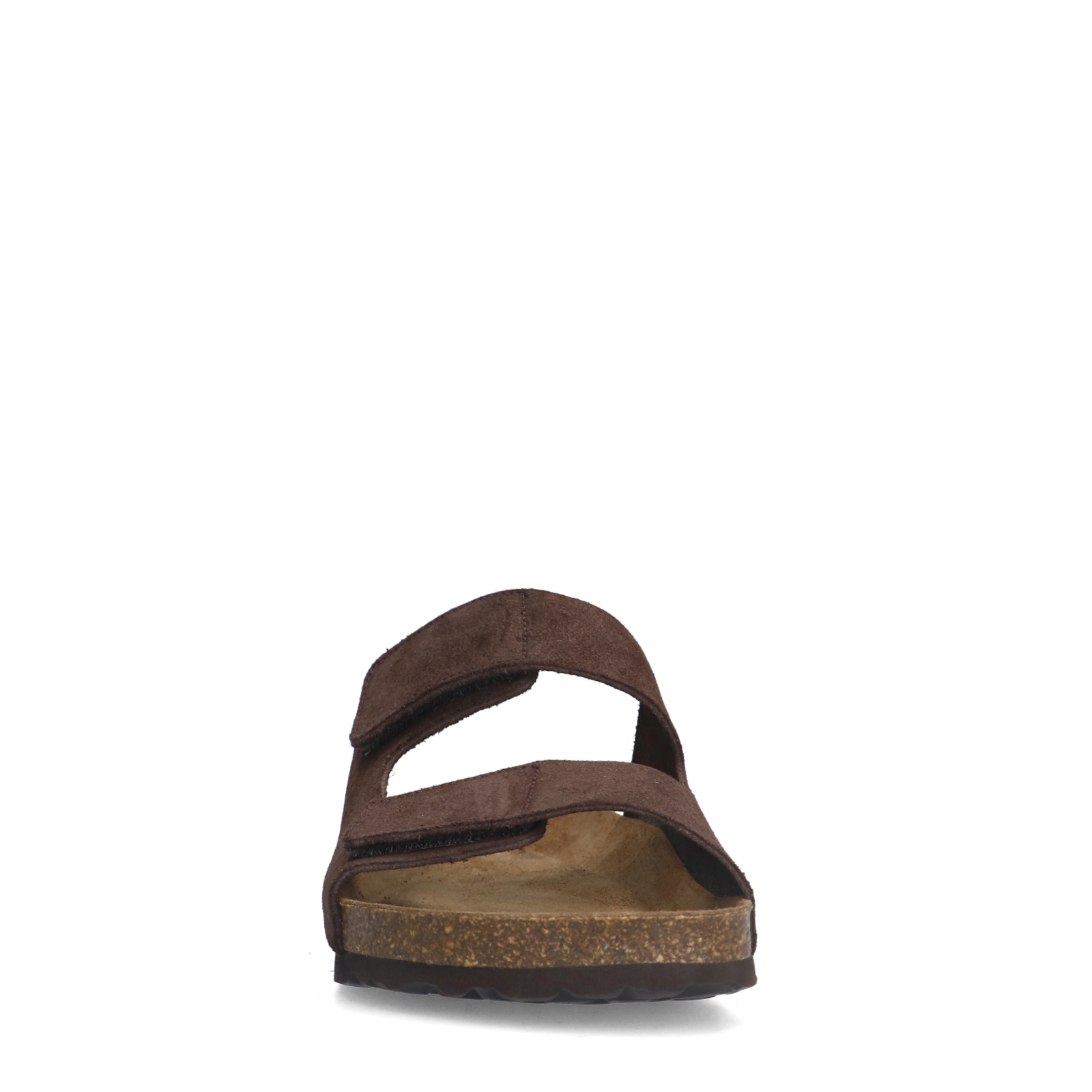 Bruine suède slippers