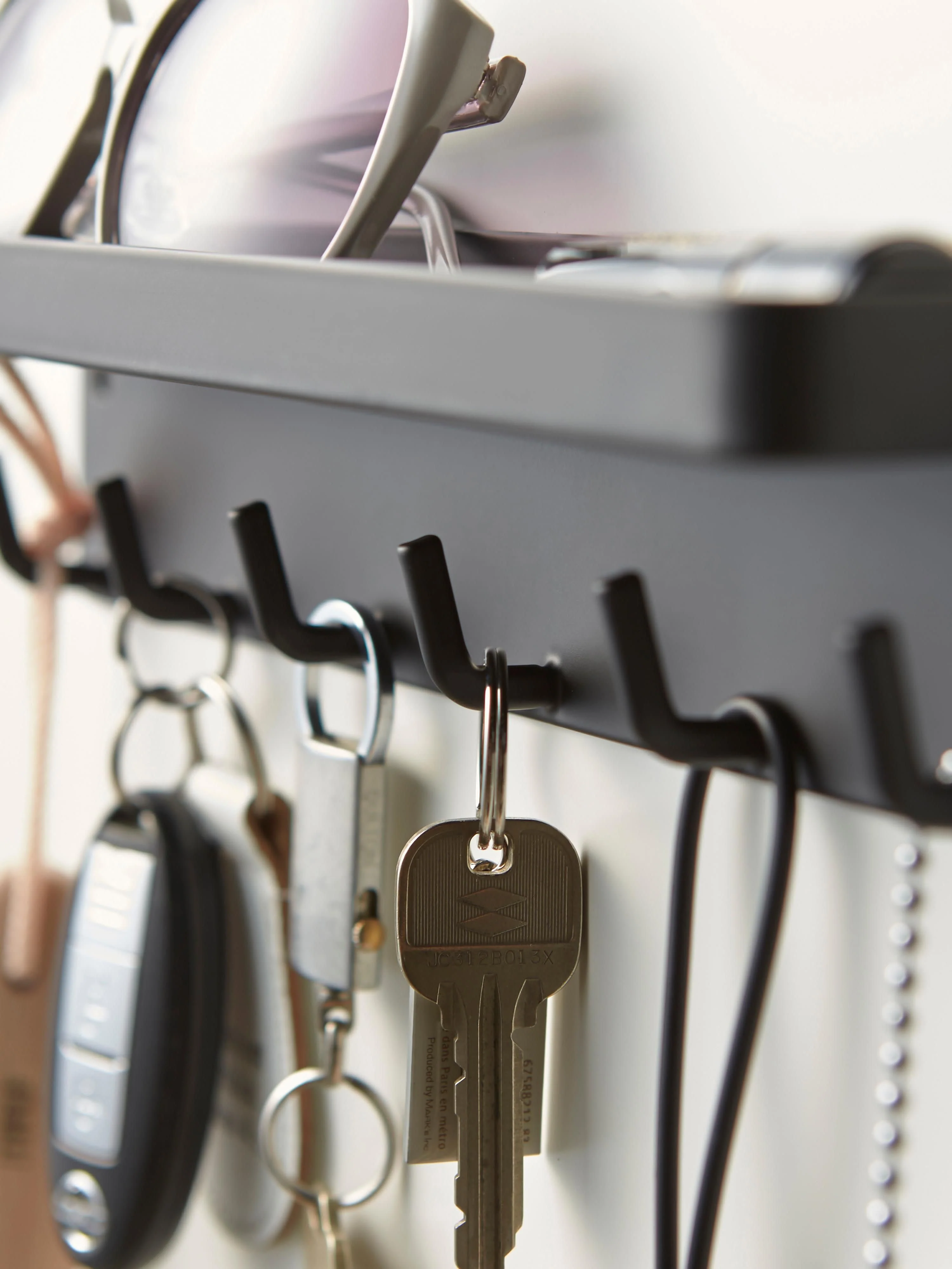 Wandkapstok Smart met magnetische achterkant