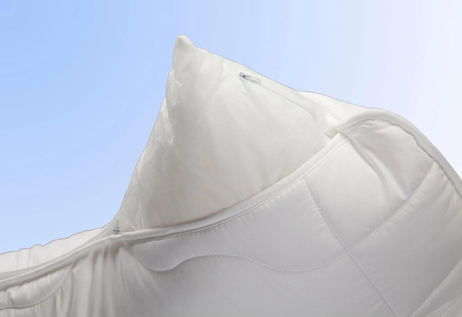 Jekatex Nackenstützkissen »Kissen Basic« Füllung: Microfaser Bezug: Polyester 1 Stk. tlg. Zertifiziert durch die Aktion gesunder Rücken (AGR) e.V.