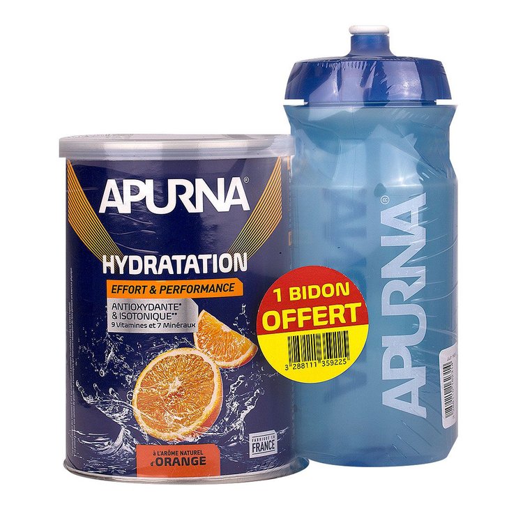 Hydratation effort orange 500g avec bidon offert