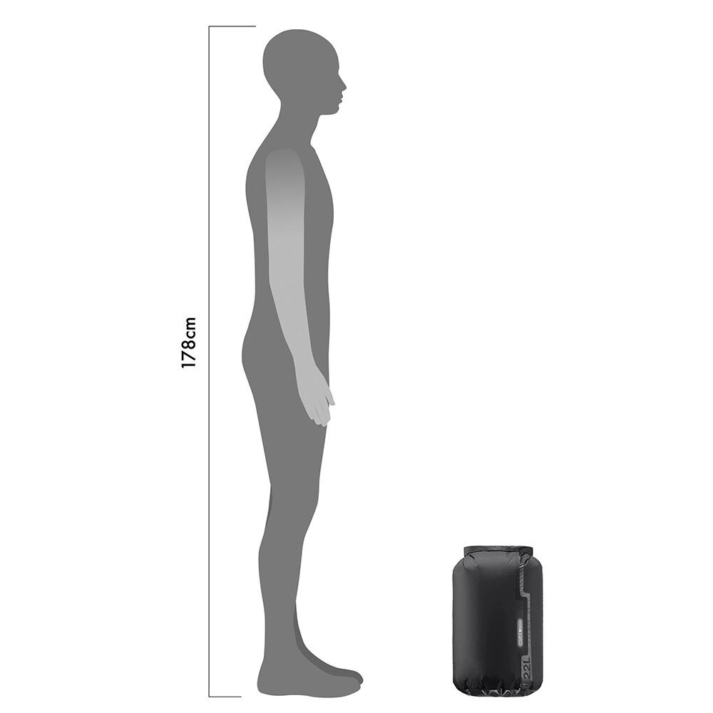 ORTLIEB Dry-Bag PS10 22L Zwart