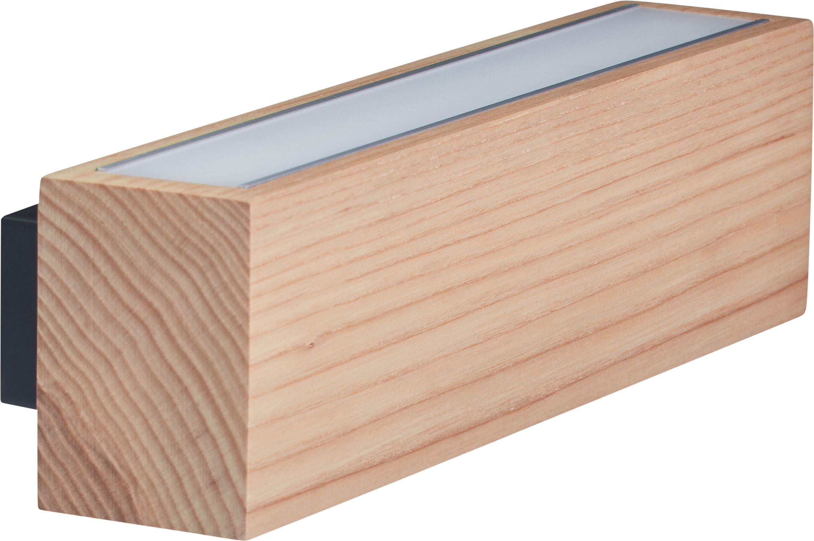 LIGA Wand- / Deckenleuchte - Natur / B: 7.0 cm x T: 25.5 cm x H: 7.5 cm