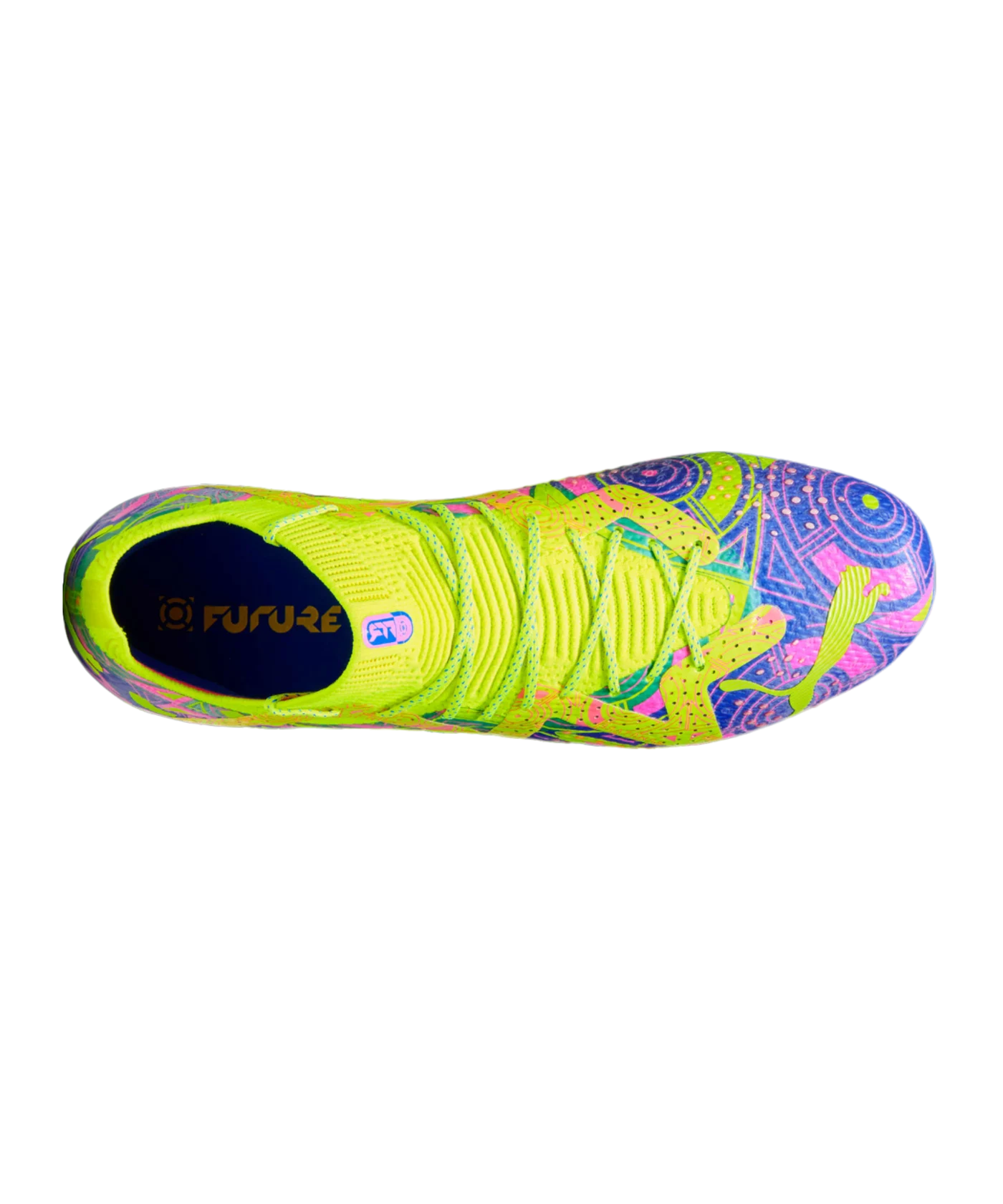 PUMA FUTURE Ultimate FG/AG Energy Blau Gelb Pink F01